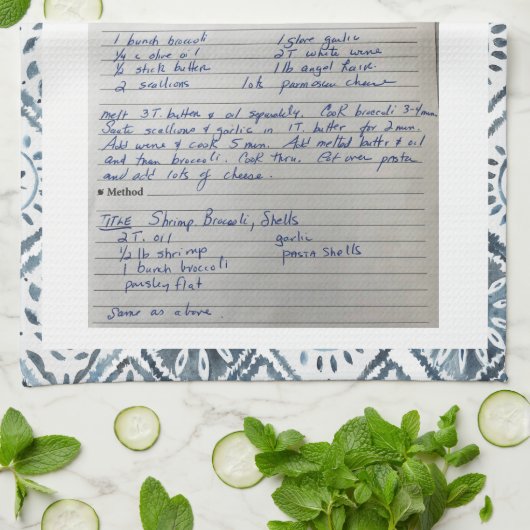 Recette Heirloom Tea Serviettes (Plié)