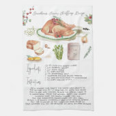 Recette Heirloom Tea Serviettes | Farce de la Turq (Vertical)