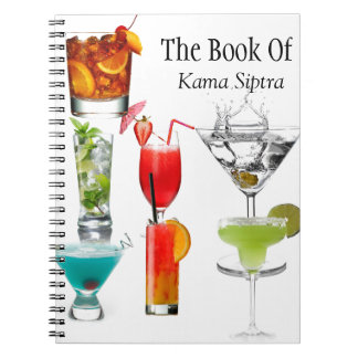 Recette, livre de carnet de cocktail de Siptra de
