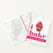 Recette livre de cuisine Cupcake rose rouge or Bak (Intérieur)