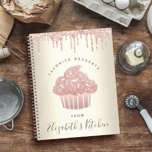 Recette Livre de cuisine Parties scintillant rose 