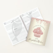 Recette Livre de cuisine Parties scintillant rose  (Intérieur)