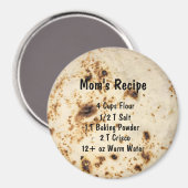 Recette Magnet Tortilla maison (Recto/Verso)