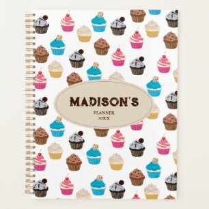Recette Motif de cupcakes cute colorée