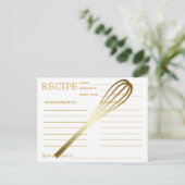 Recette Rétro Outils de cuisine de la carte (Debout devant)