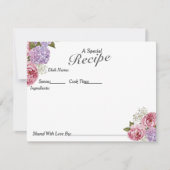 Recette spéciale Peony hydrangea carte d'haleine p (Devant)