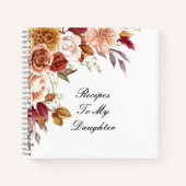 RECETTES À MON CARNET FILLE (Devant)