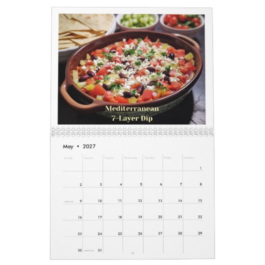 Recettes avec le calendrier Roy 2025 (Mai 2027)