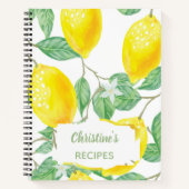 Recettes citrons livre de cuisine (Devant)