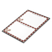 Recettes de chèque pays 2 Bloc-notes haut (Incliné)