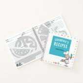  RECETTES DE GRANDMA Livre blanc personnalisé  (Intérieur)