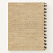 Recettes de livres de monogramme de famille rustiq (Dos)