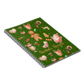 Recettes de Noël Carnet (Côté Droit)