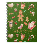 Recettes de Noël Carnet (Devant)