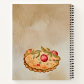 Recettes de Noël Carnet personnalisé (Dos)