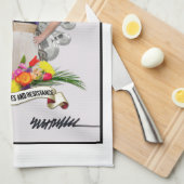 Recettes De Serviettes De Cuisine Résistantes (Quart Plié)