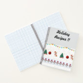 Recettes de vacances carnet en spirale (Intérieur)