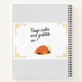 Recettes de vacances carnet en spirale (Dos)