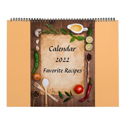 Recettes favorites du calendrier 2022 (Protection)