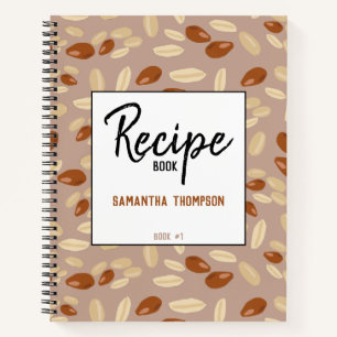 Recettes Motifs customisées d'arachides Livre blan