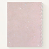 Recettes Parties scintillant rose Cupcake Carnet p (Dos)