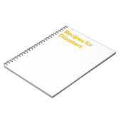 Recettes pour le Carnet des catastrophes (Côté gauche)