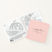 Recettes pour ma fille | Livre rose (Intérieur)