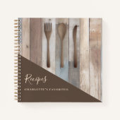 Recettes ustensiles de cuisine en bois livre de cu (Devant)