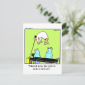 Recevez une carte postale Humour (Debout devant)