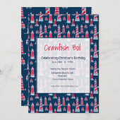 Réchauffe-poisson ou cuillère Invitation à l'anniv (Devant / Derrière)