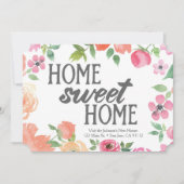 Réchauffement de la maison Invitation 5x7 (maison  (Devant)