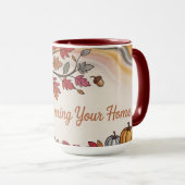 Réchauffer votre maison Autumn Combo Mug (Devant droit)