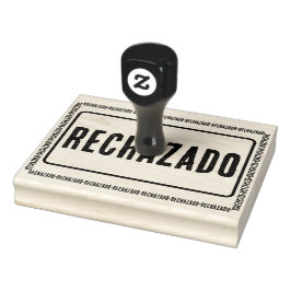 RECHAZADO 	RUBBERSTEMPEL