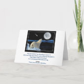 Recherche de la carte de voeux de l'OURS BLANC II (Dos)