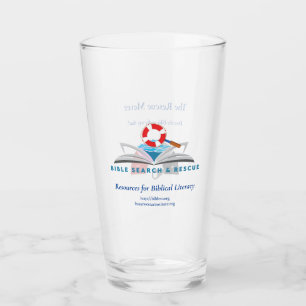 Recherche et Secourt bibliques - Tumbler en verre