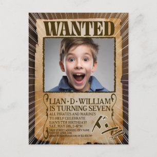 RECHERCHÉ ! manga style fête carte d'invitation