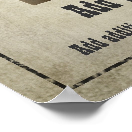 RECHERCHÉ POSTER : customisez ceci ! (Coin)