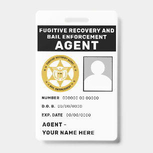 RECHERCHE VAN VOORTVLUCHTIGEN & BORGTOCHT HANDELSA BADGE