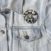 Rechercheur Comics #387 Ronde Button 5,7 Cm (In situ)