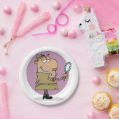 rechercheur papieren bordje (Feest)