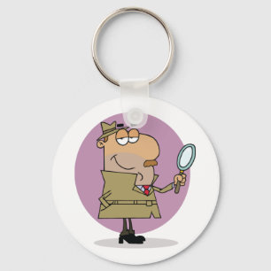 rechercheur sleutelhanger