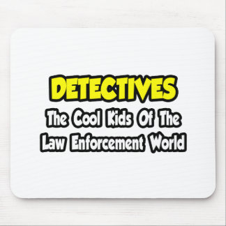 Rechercheurs...coole Kinder politiewereld Muismat