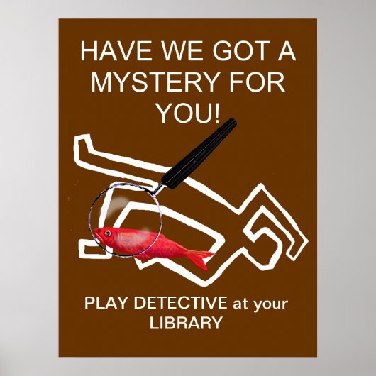 Rechercheurs Poster (Voorkant)