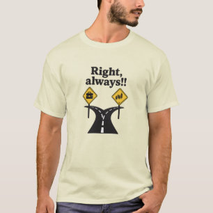 Recht altijd Trading t-shirt