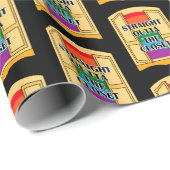 Recht buiten de kast cadeaupapier (Rol Hoek)