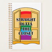 Recht buiten de kast planner (Voorkant)