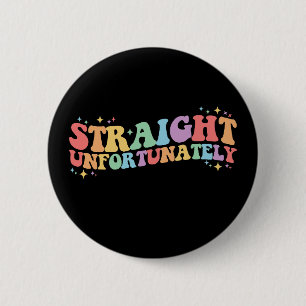 Recht Heel Jammer Groovy LGBTQ Homo Lesbisch Ronde Button 5,7 Cm