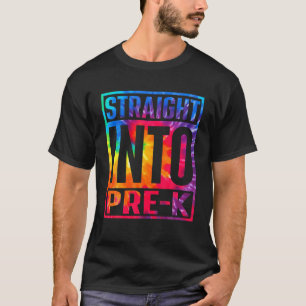 Recht in de eerste dag van de prek-tijdenkleurstof t-shirt