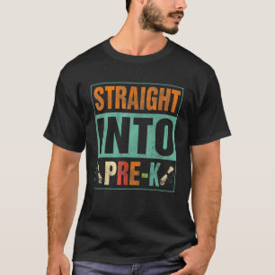Recht in Pre K terug naar school Kinder jongens me T-shirt