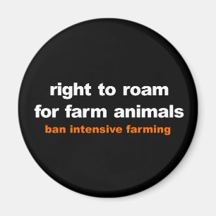 Recht op roam voor landbouwhuisdieren magneet